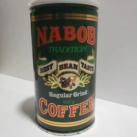 Vintage Nabob Coffee  Tin Cannister - Picture 1 of 7